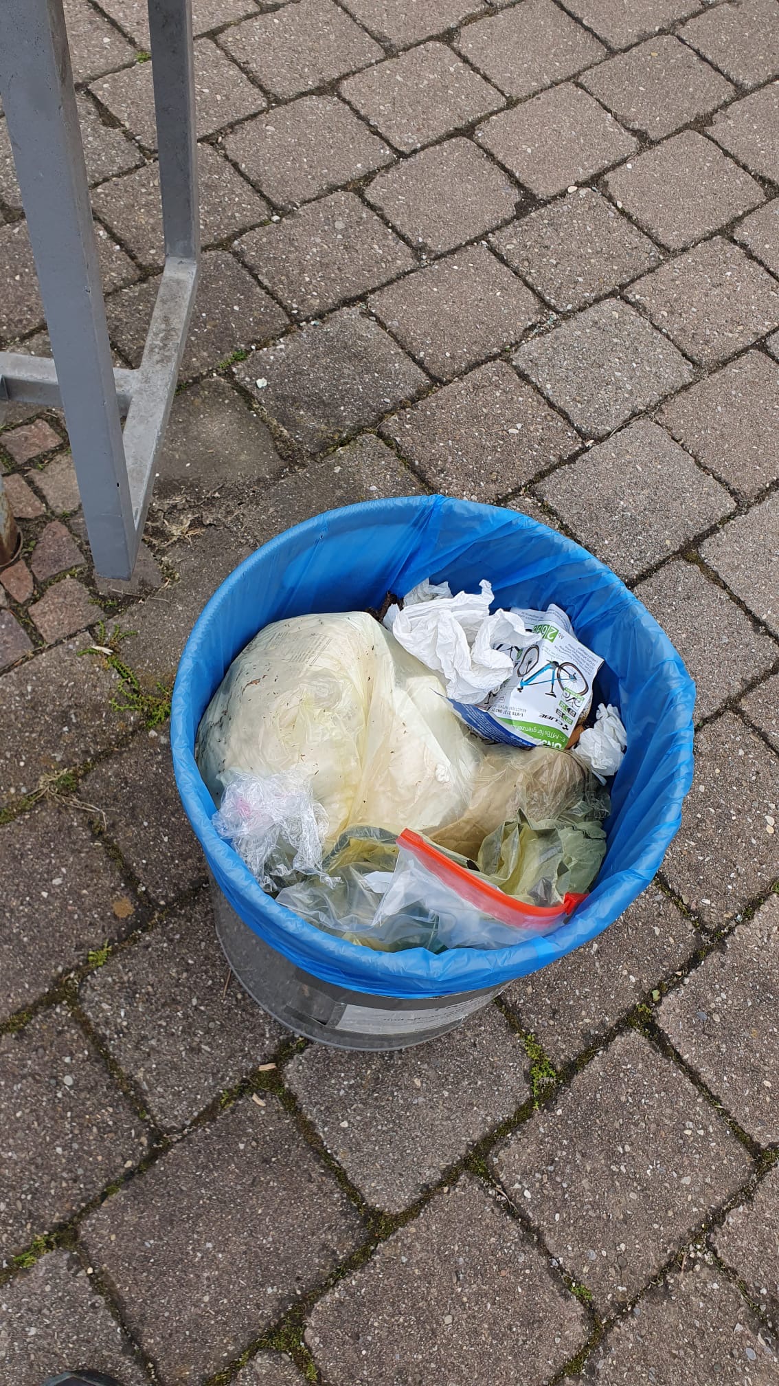  Illegale Müllentsorgung in den öffentlichen Mülleimern 